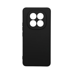 Capa de Silicone com Moldura de Câmera para Xiaomi Redmi Note 15 Pro 4G Preto